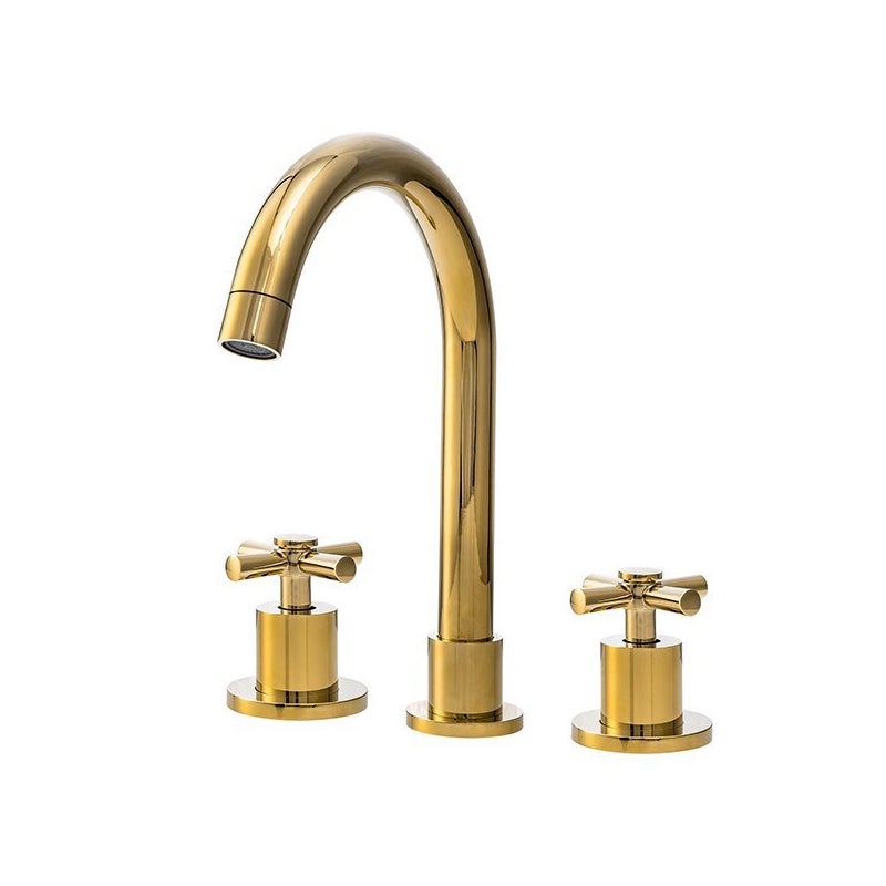 BATERIA UMYWALKOWA VERANNI 3-OTWOROWA SEM-1106G ZŁOTA