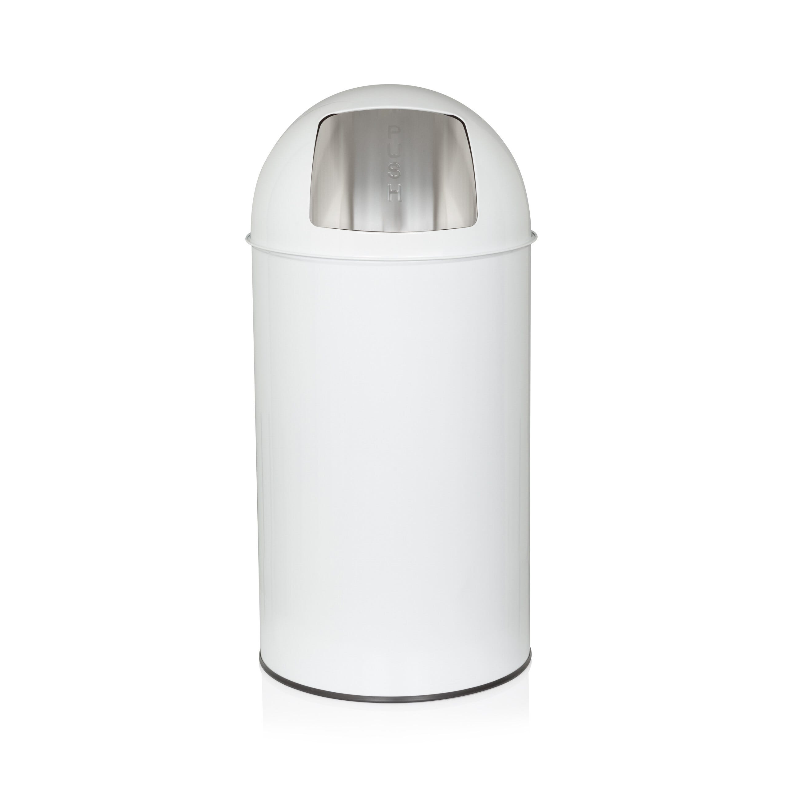 646 Bianco - PATTUMIERA A PEDALE IN METALLO- 12 L | Mar Plast 646 Bianco - PATTUMIERA A PEDALE IN METALLO- 12 L | Mar Plast