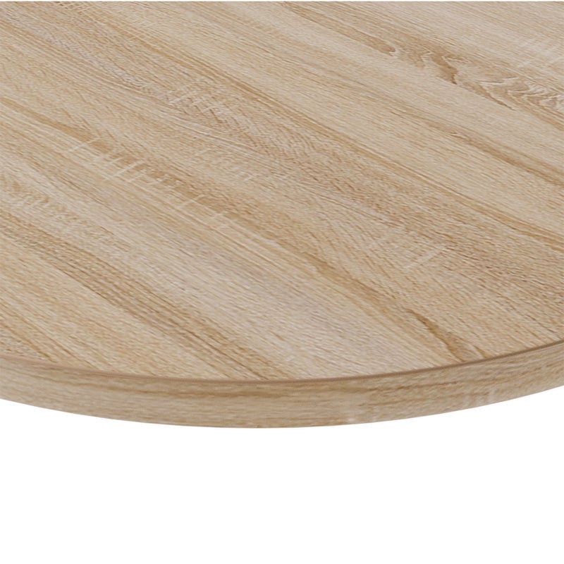 KOLM Blat laminowany dąb sonoma okrągły fi 50 cm do stołu, stolika