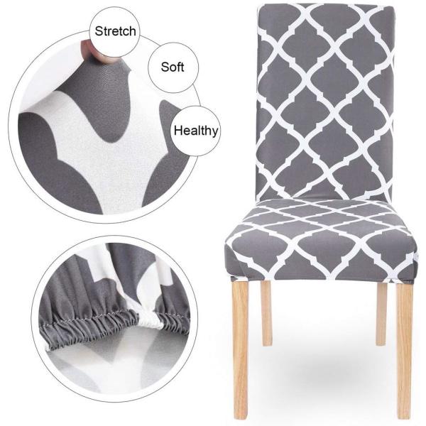 Coprisedia Elasticizzato Bianco in Spandex con Volant per