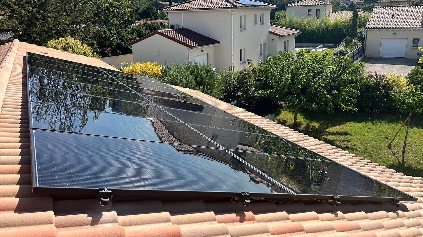 Kit panneau solaire autoconsommation 800 Wc VOLTEC français Plug and Play, pose portrait ou paysage sur bac acier - 6