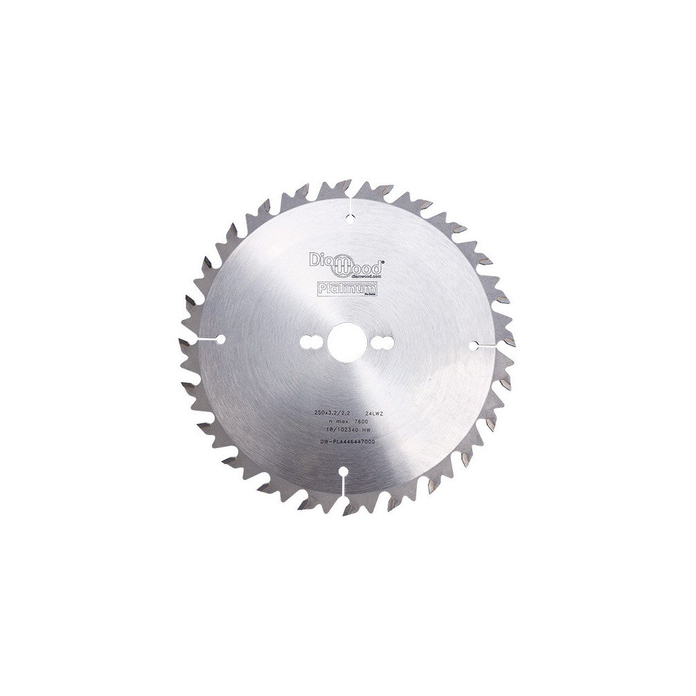 Lame de Scie Circulaire HM D. 160 x Al. 30 x ép. 2,6/1.8 mm x Z42 TP