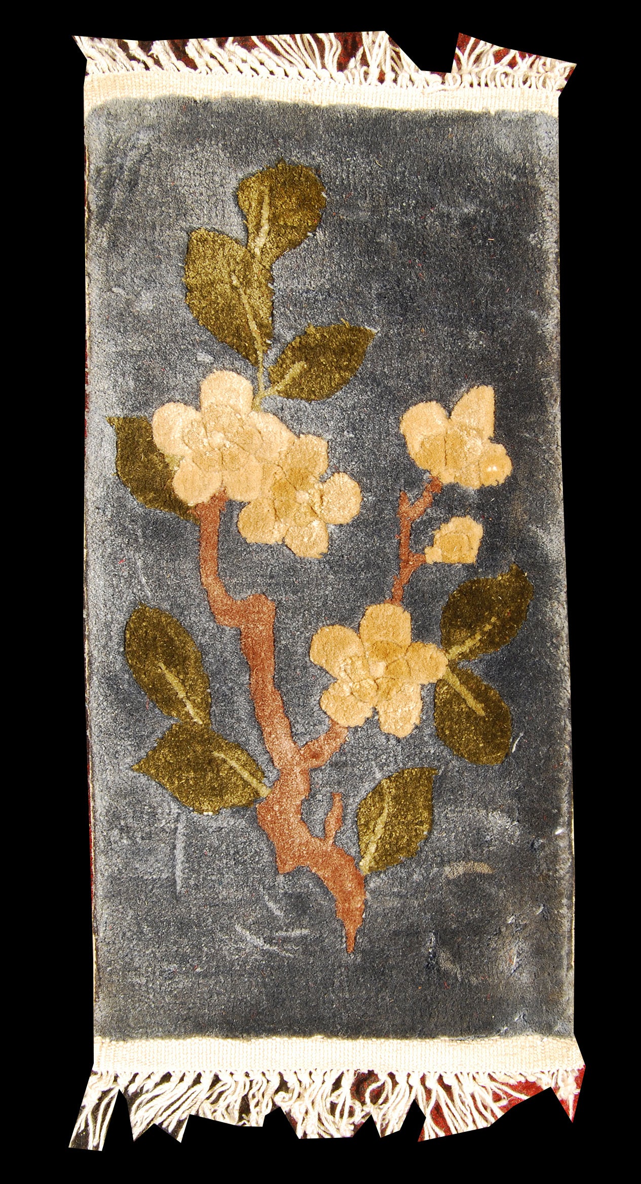 Oryginalny ręcznie tkany kilim/dywan z certyfikatem autentyczności 33x16 cm (Galleriafarah1970)