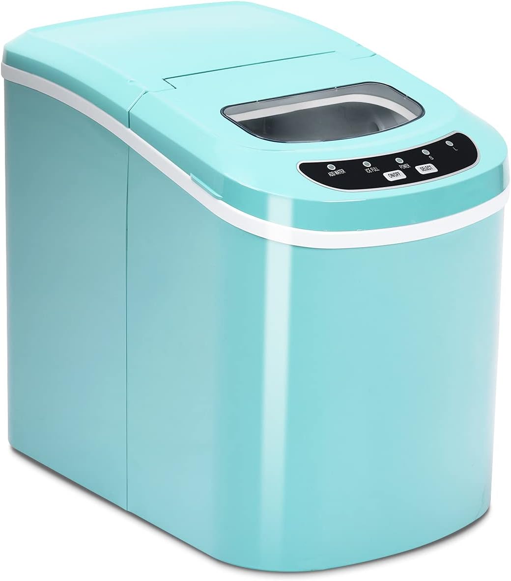 COSTWAY Macchina Del Ghiaccio 12kg/24h | Con Serbatoio 2,2L, Cubetti Grandi/Piccoli - Foto 10