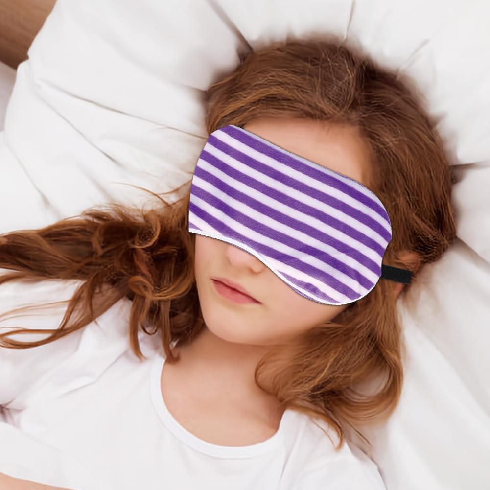 Máscara de aquecimento USB para os olhos, máscara de aquecimento a vapor para os olhos, compressa elétrica com algodão - 3