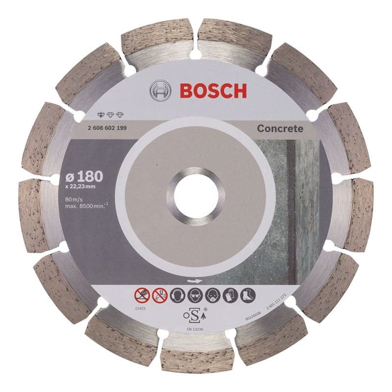 Tarcza diamentowa Bosch Standard for Concrete 180x22,23x2x10 mm 2608602199