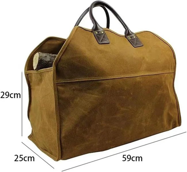 Sac à BûChes en Toile Sac de Transport en Toile for Bois de