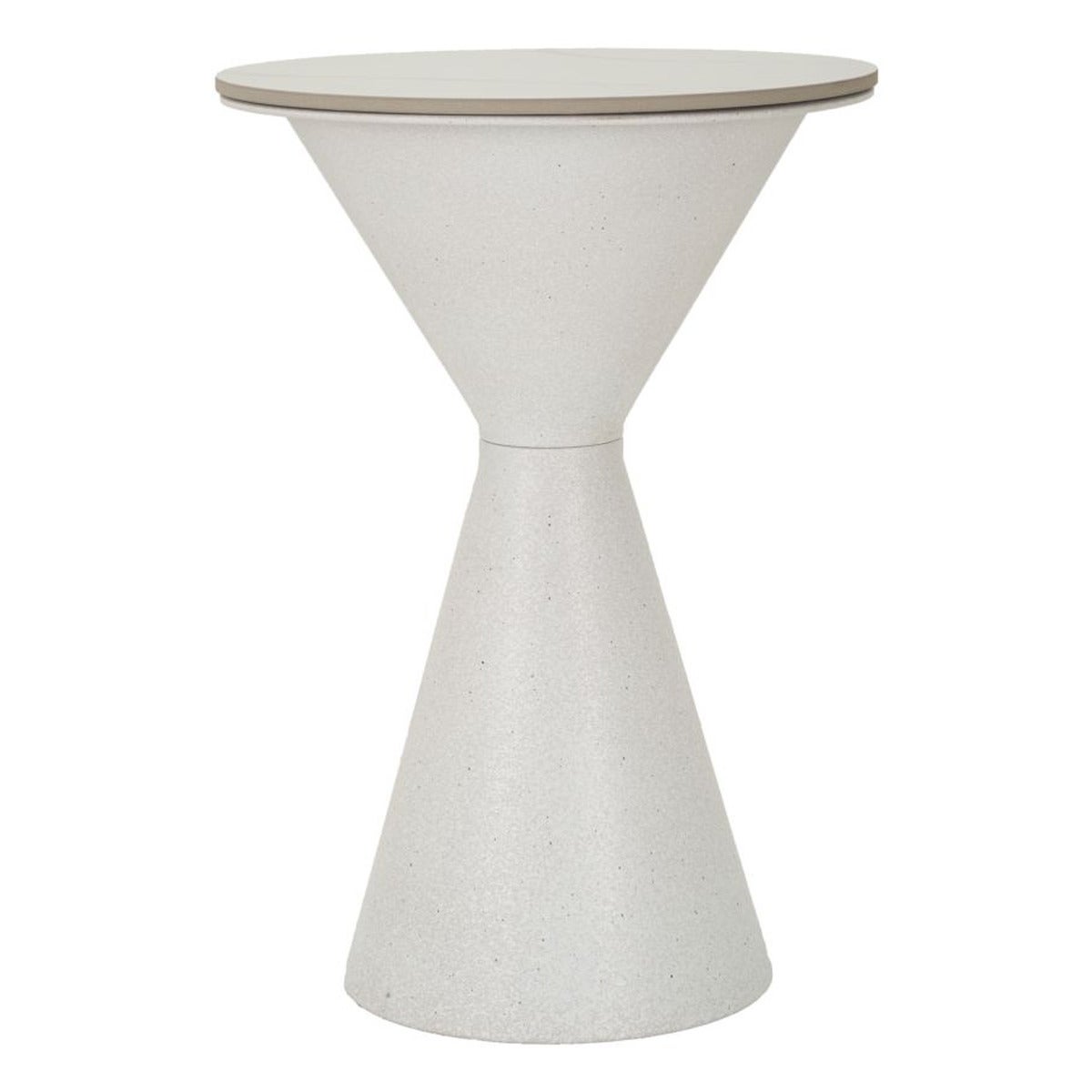 Stolik Kawowy Nigella, Metal, Biały, Seven Design