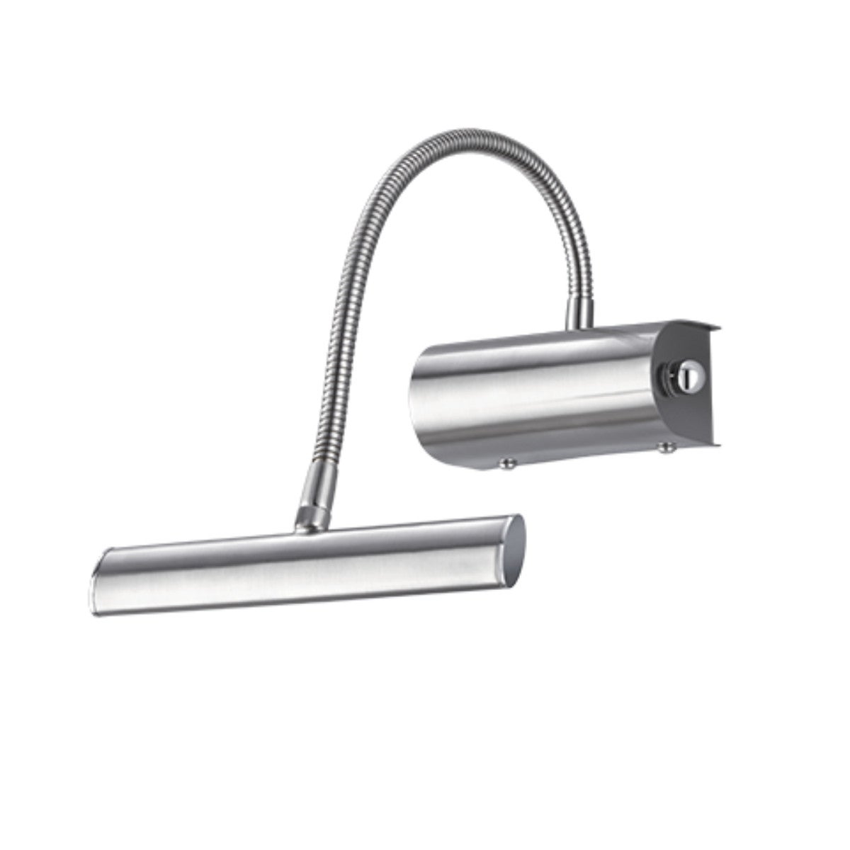 Kinkiet ścienny Curtis srebrno-biały LED 4W 3000K 380lm wym: 35 x 18 x 18 cm metal IP20 Trio
