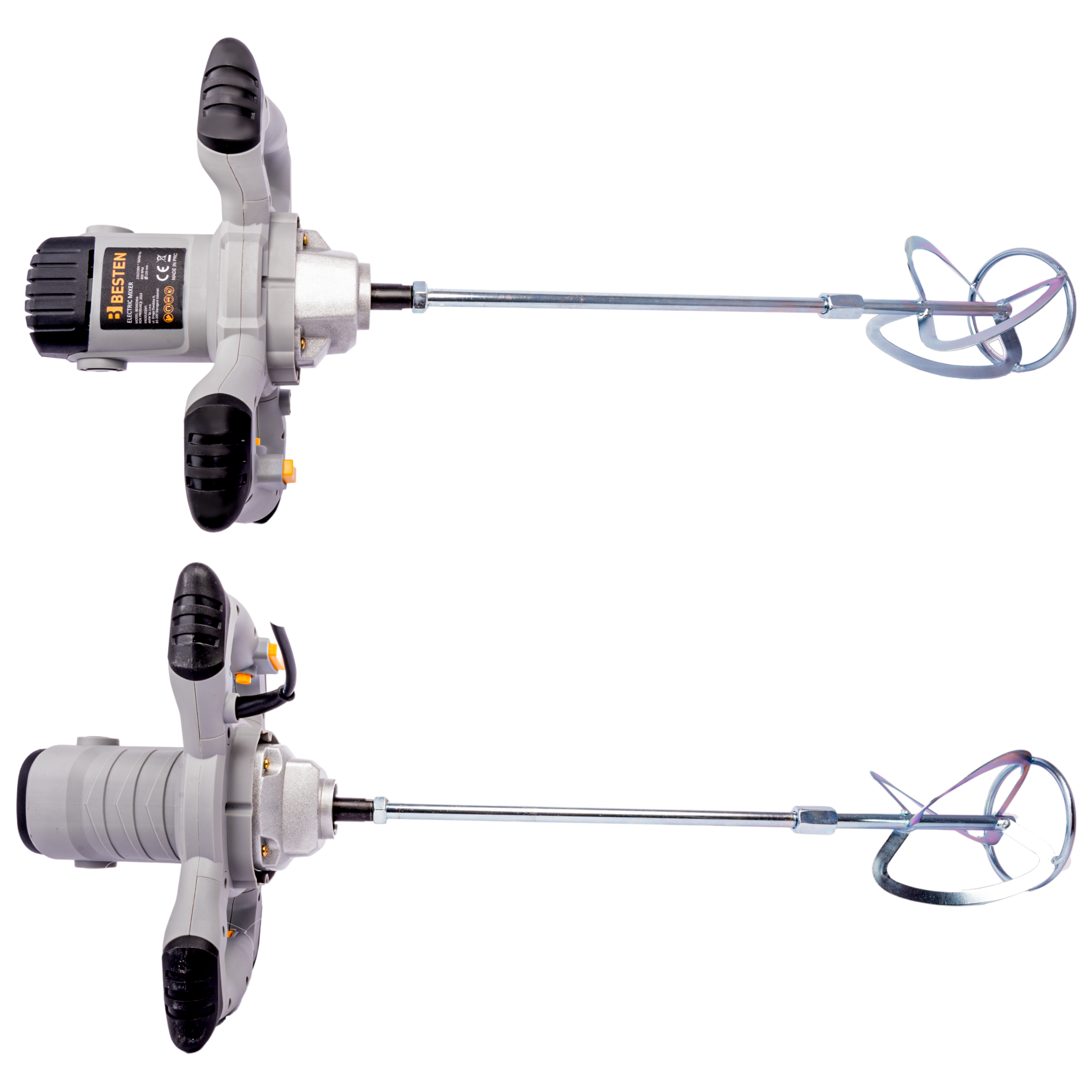 Malaxeur électrique 1400W, M14 variateur de vitesse 2 mélangeurs inclus BESTEN BE-2854 - 8