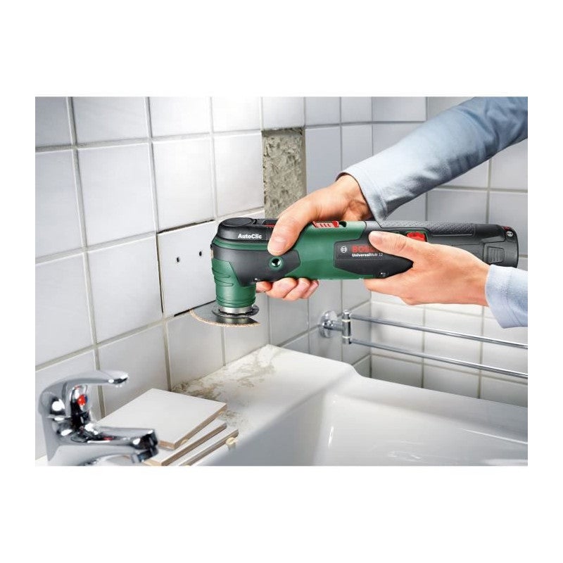 BOSCH Outil multifonction UniversalMulti 12 - Outil seul - 12 V 2,5 Ah - 4