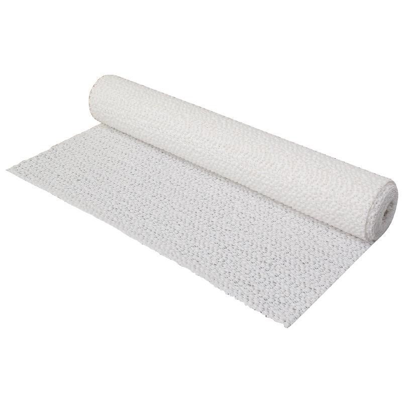 Tissu Antidérapant Noir - Largeur 150 Cm - Pour Tapis, Coussins, Meubles - PVC Relief