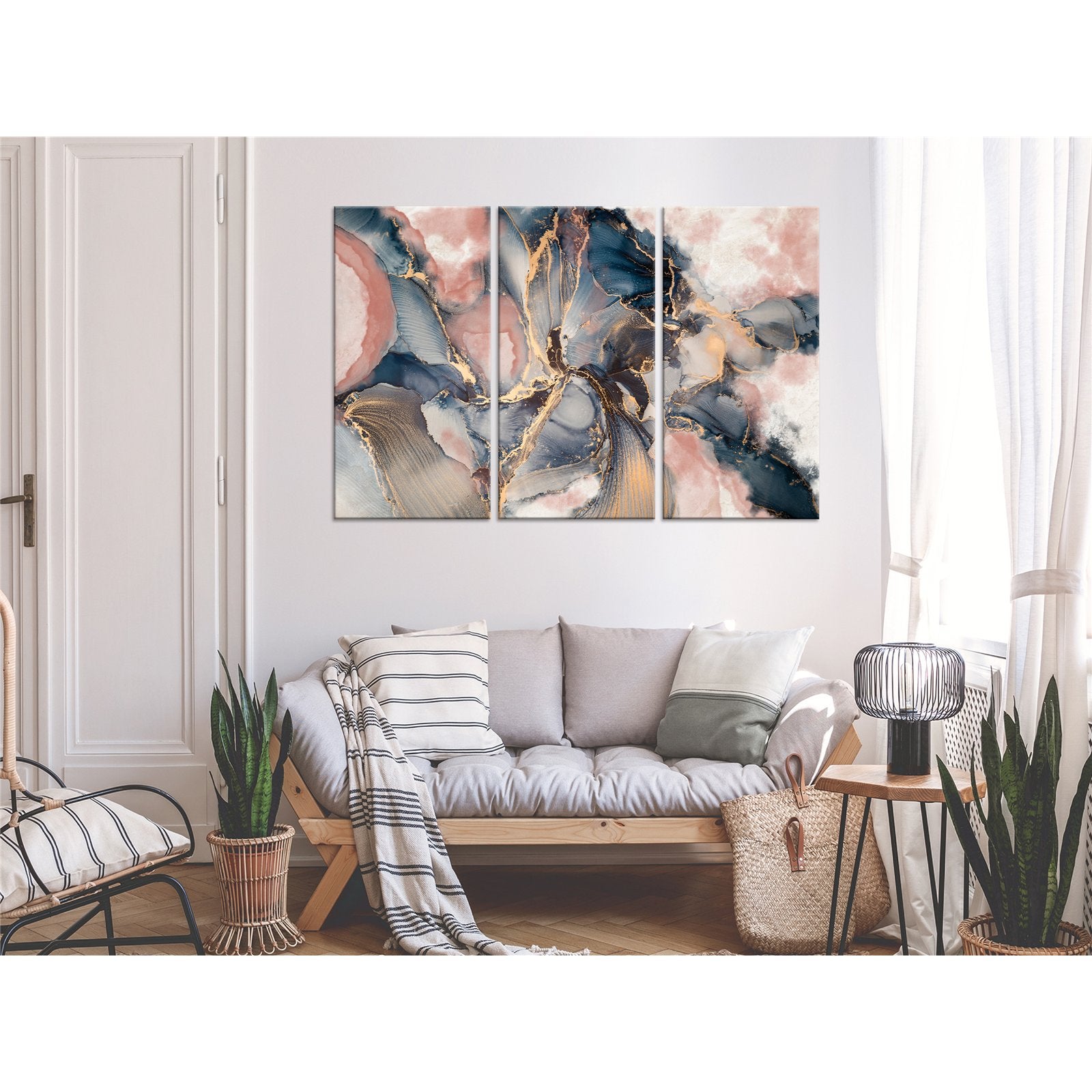 Parcours sentimental Tableau (3 parties) - 120 x 80 cm - 2