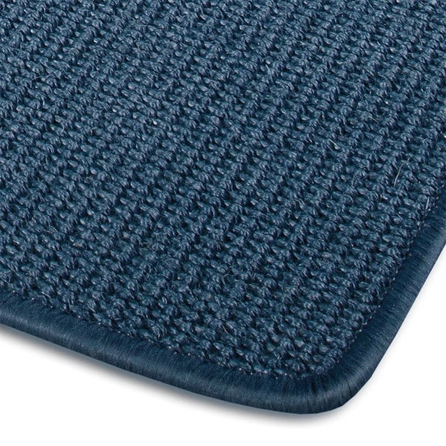 Descente de lit Sisal Sylt 3 pièces Bleu 1 tapis: 67 x 330 cm + 2 tapis: 67 x 130 cm