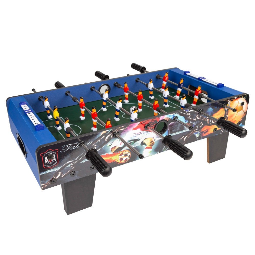 Futbolín de madera sobremesa 69x37x24 cm cb games