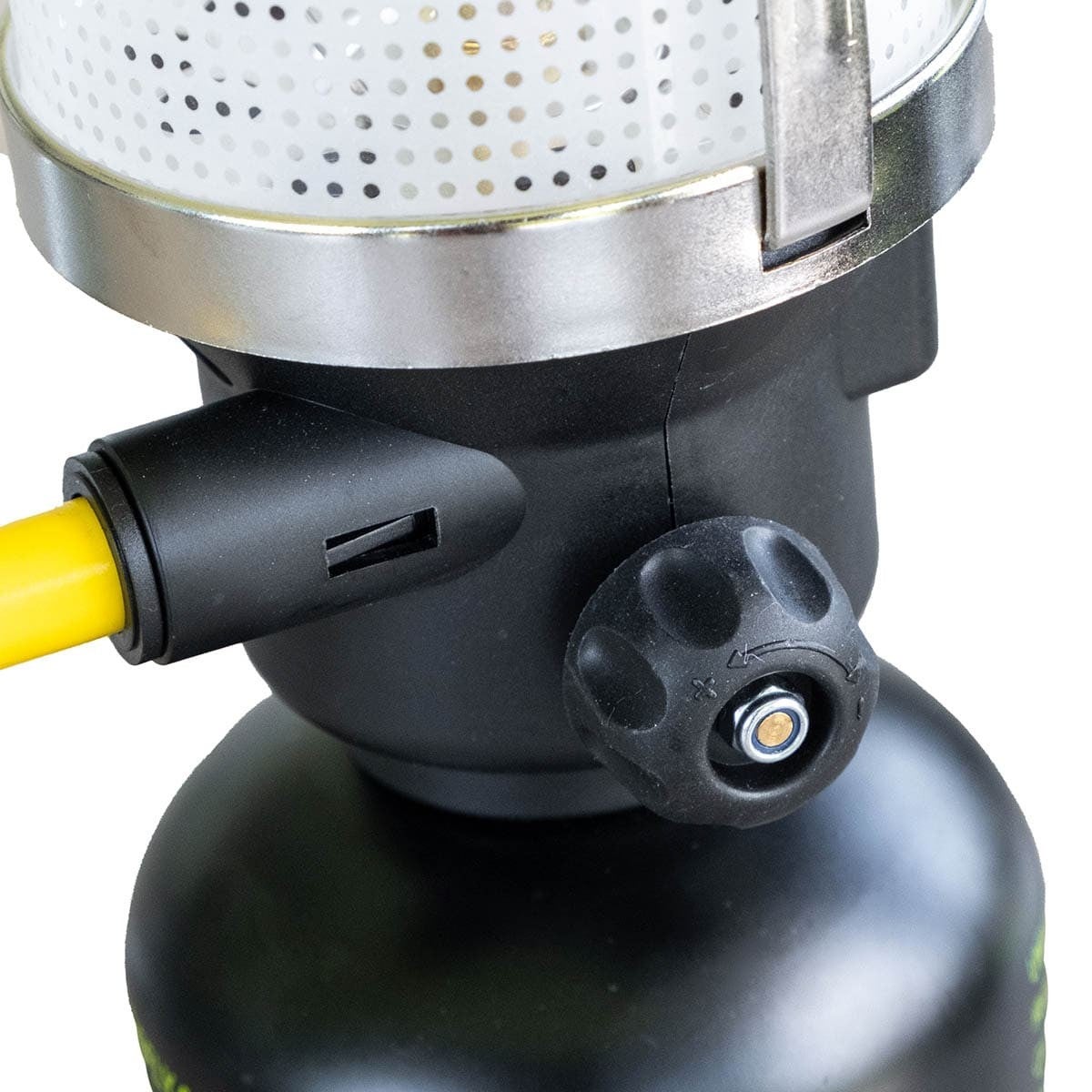 Lâmpada de gás 1100W Ignição Piezo Shell Aço - Candeeiro de Campismo Ao Ar Livre Cartucho de gás Butano 190g Perfuráveis INTEC - 5