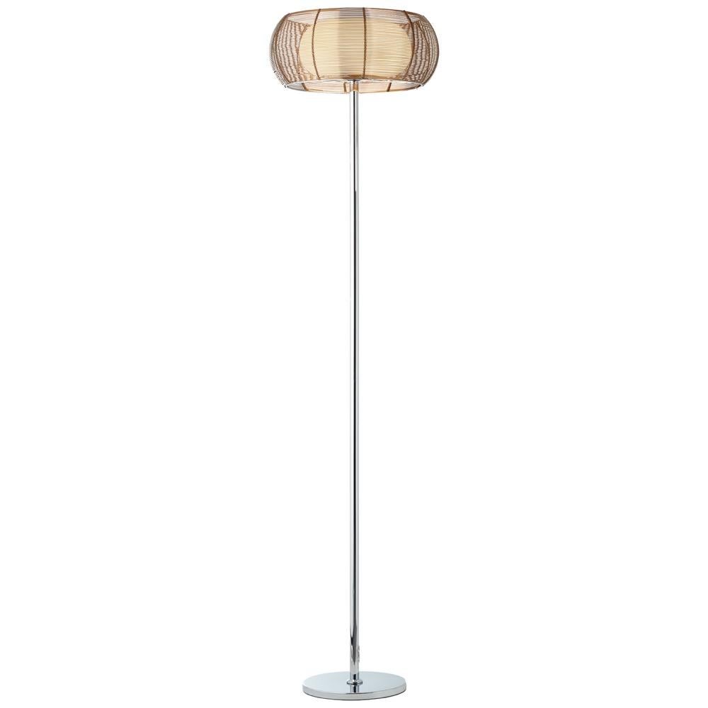 Brilliant Woodrow E27 STA1 Lampada da terra a tre gambe (E27
