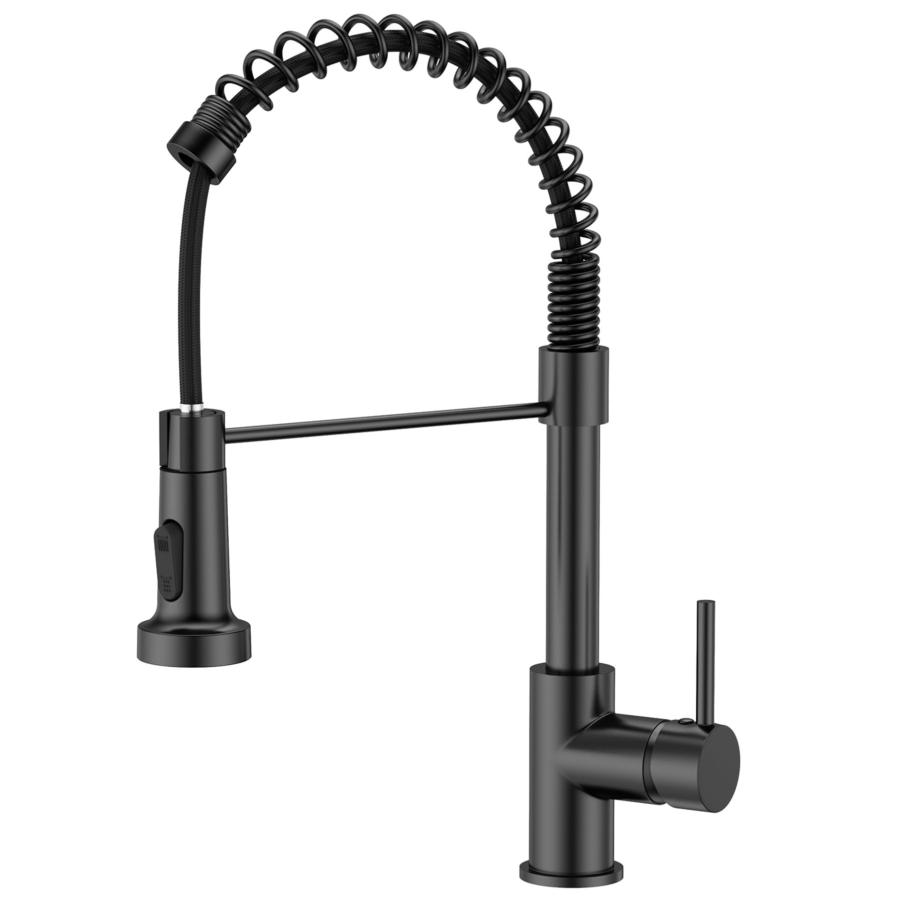 Rubinetti per lavabo a cascata Rubinetti a cascata monoforo per lavabo da bagno Rubinetti per lavabo monocomando G1/2 per bagno, Nero