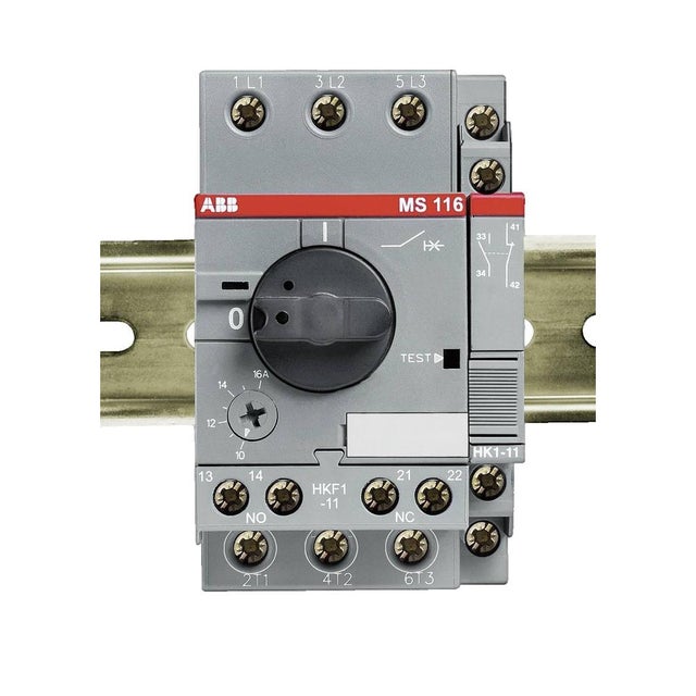 Disjoncteur de protection moteur réglable ABB MS 116-1,0 1SAM 250 000 R1005 690 V/AC 1 A 1 pc(s)