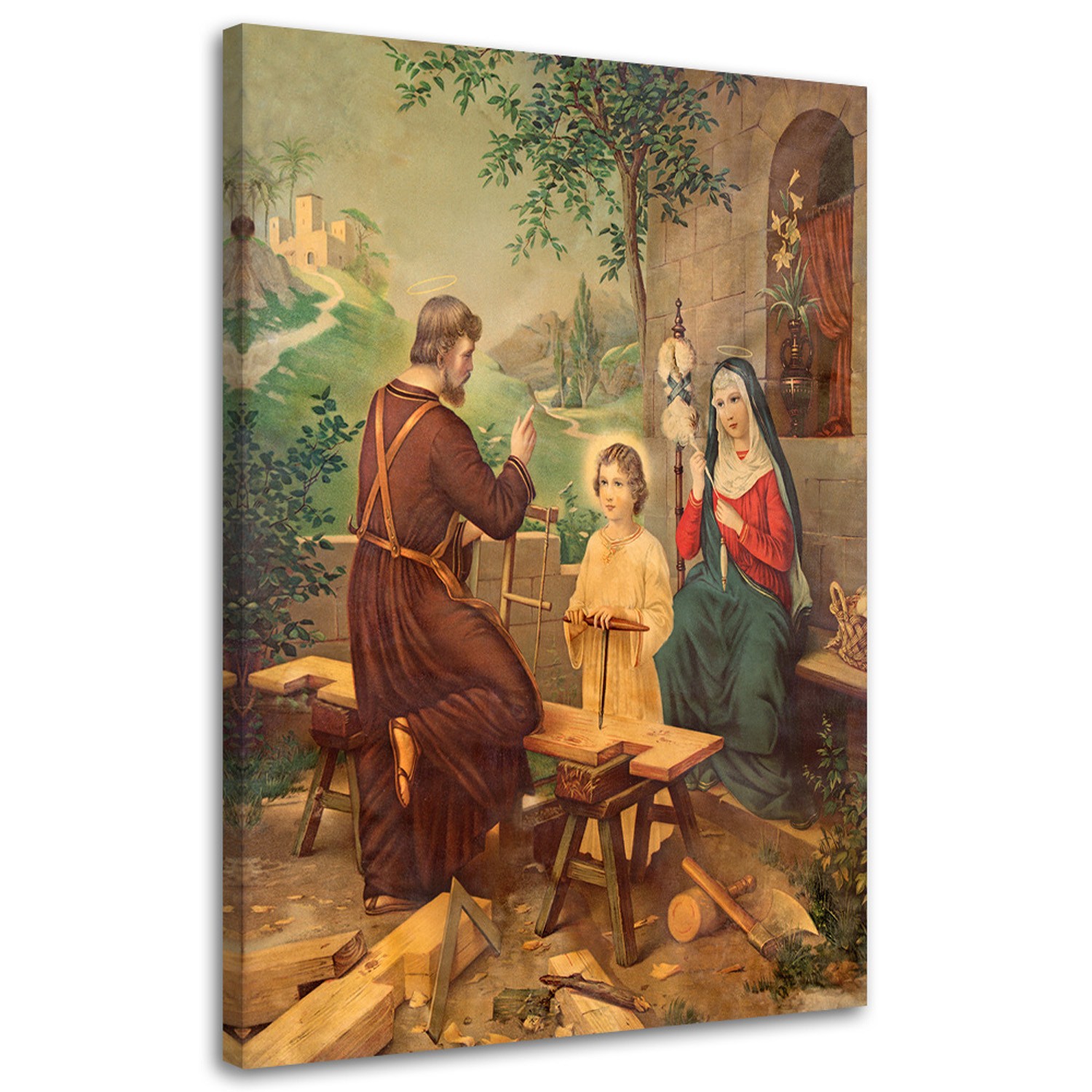Obraz na płótnie, Święta Rodzina 60x90