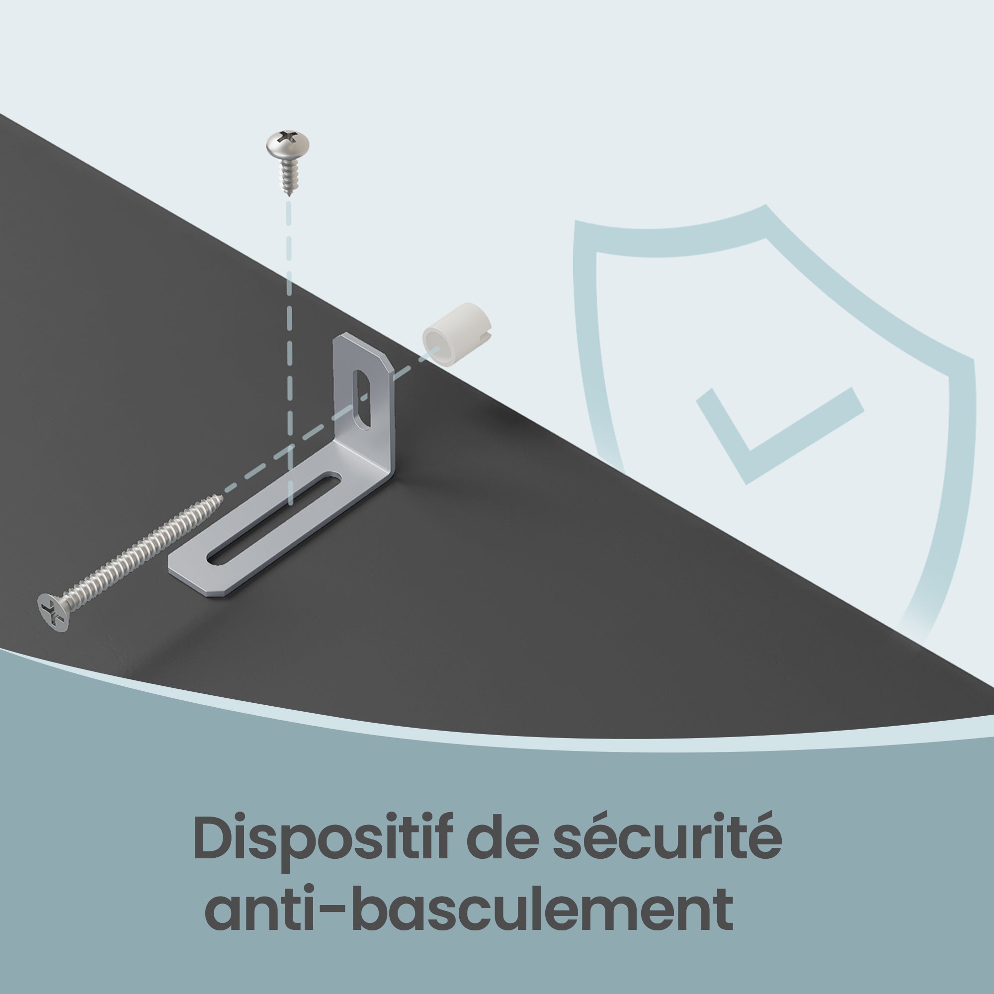 Colonne de Rangement Salle de Bain, Étagères Réglables, Meuble Haut Moderne pour Petits Espaces, Éclairage, Noir - 6