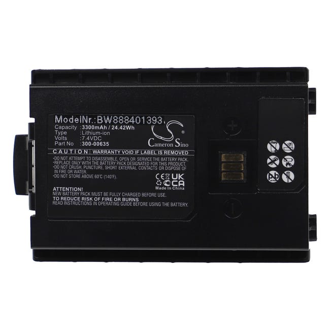 Batterie Vhbw 1000mAh 3.6V Li-Ion Compatible Dynascan AD-09 Talkie-Walkie