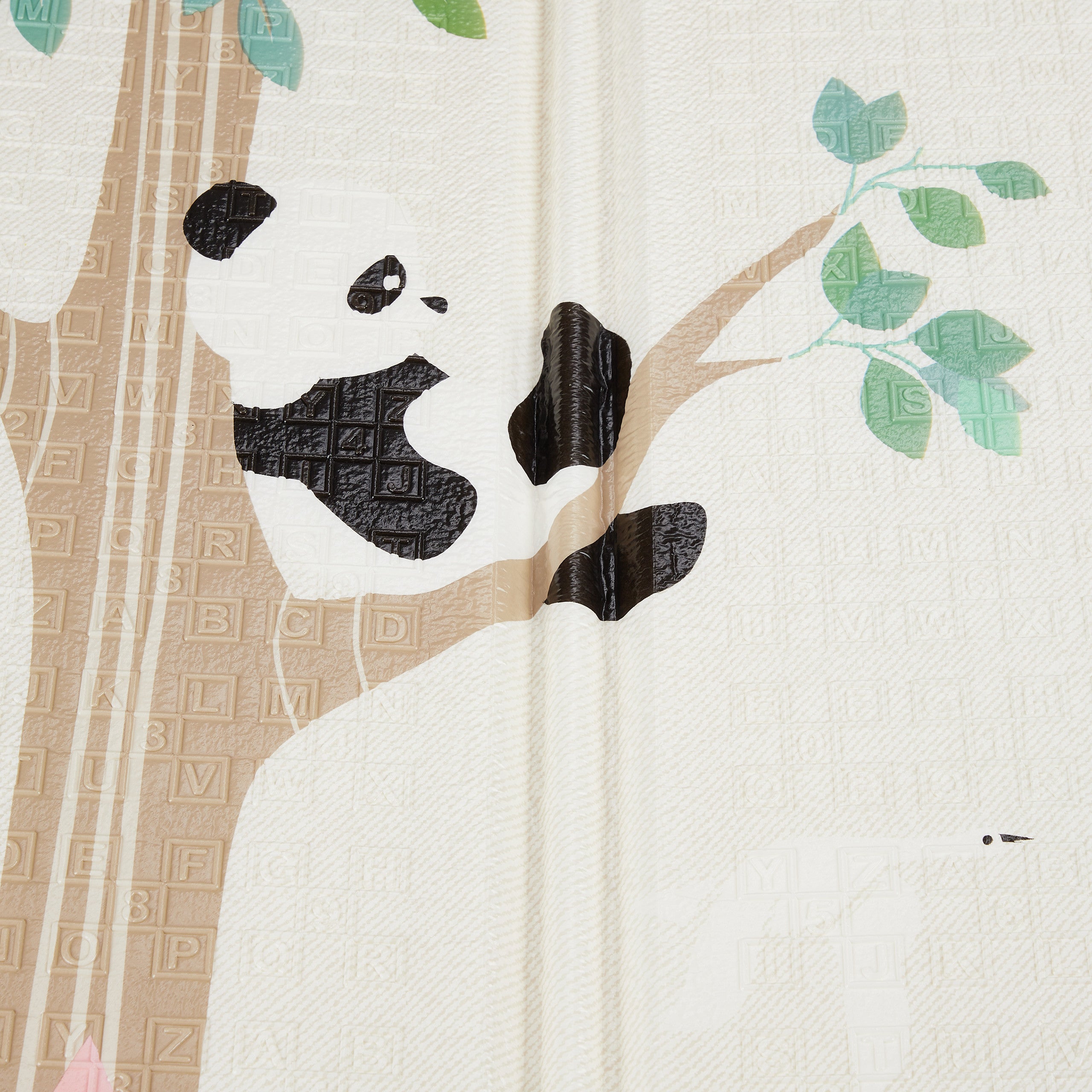 Tapis de jeu pliable, motifs animaux, sans substances nocives, lavable, mousse XPE, 195 x 175 cm, multicolore, Relaxdays - 9