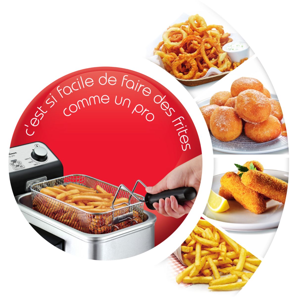 Friteuse semi-professionnelle MOULINEX Easy Pro 3L AM338070 - 4