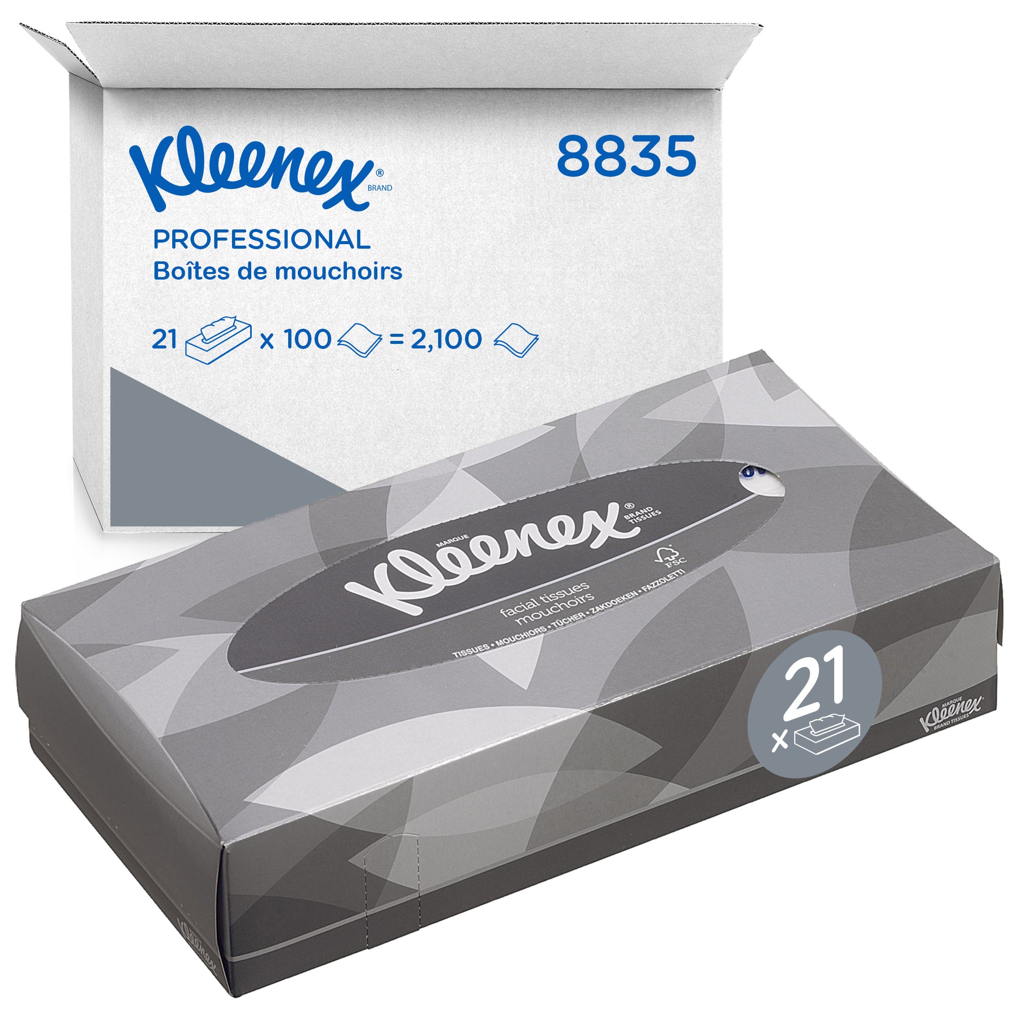 Lot De 2 Boîtes à Mouchoirs En Bambou - 14,5x14,5x14,5 Cm - Noir - Distributeur Lingettes Décoratif