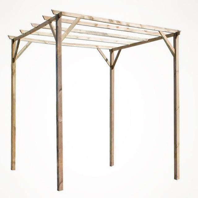 PERGOLA PABELLON MADERA 3x3x2,45 M