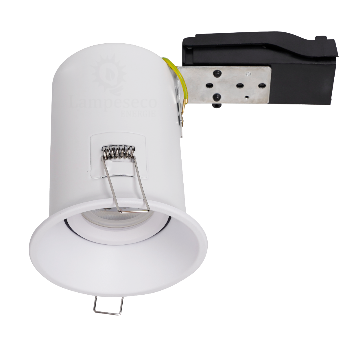 SUPPORT DE SPOT BBC BLANC Basse Luminance Douille Automatique