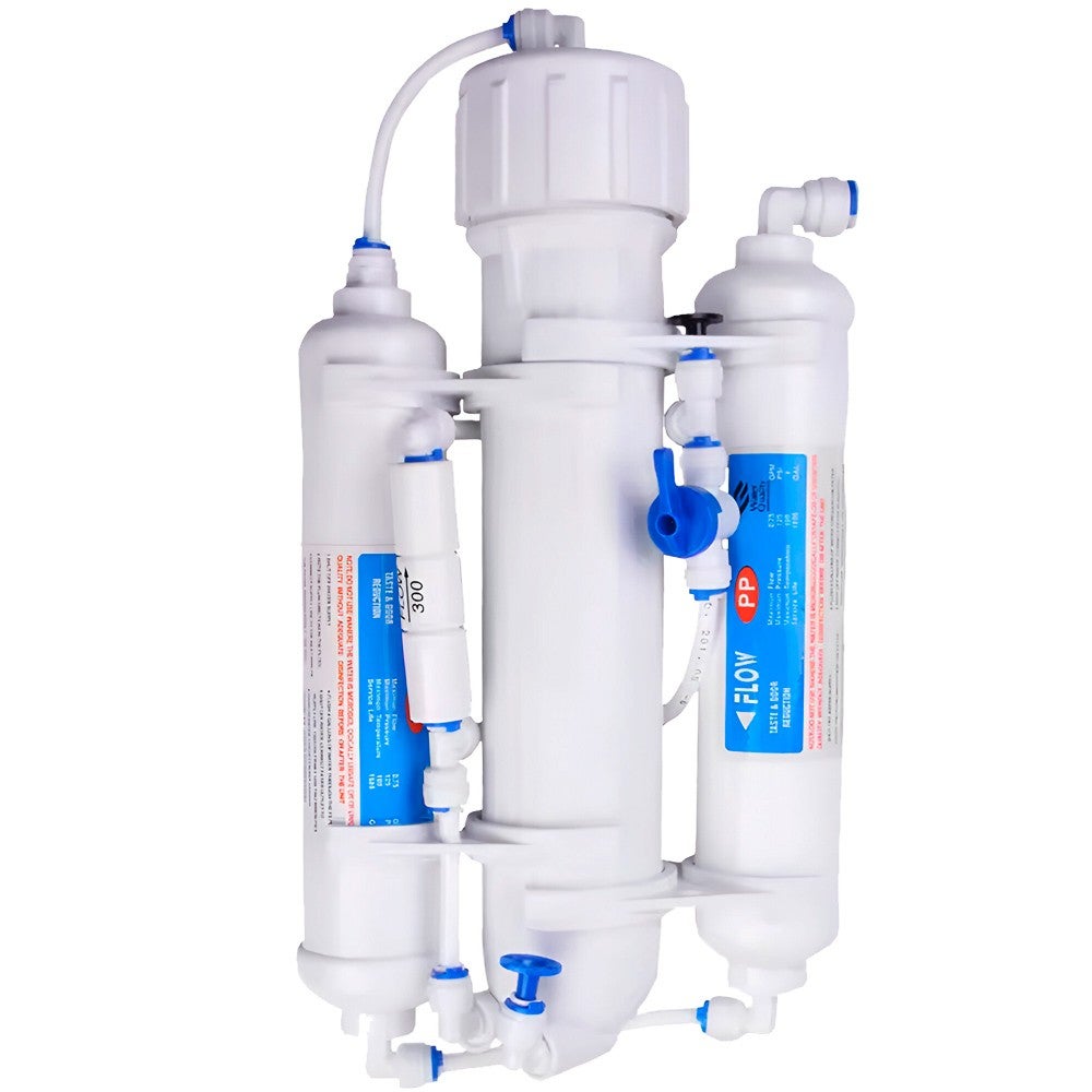 Osmosis inversa compacta para acuario de 3 etapas y membrana de 50 GPD ...