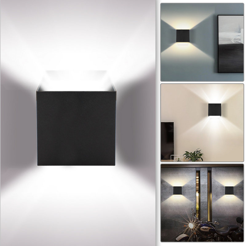 LEMROE Applique Murale Intérieur Lampe Murale LED, 2W Up Down Moderne Aluminium Luminaire Blanc Chaud 90765082