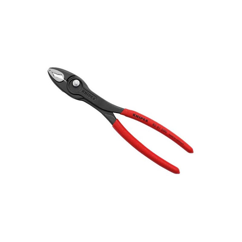 Szczypce uniwersalne KNIPEX TwinGrip regulowane 5 pozycji i zabezpieczenie przed przytrzaśnięciem czarne