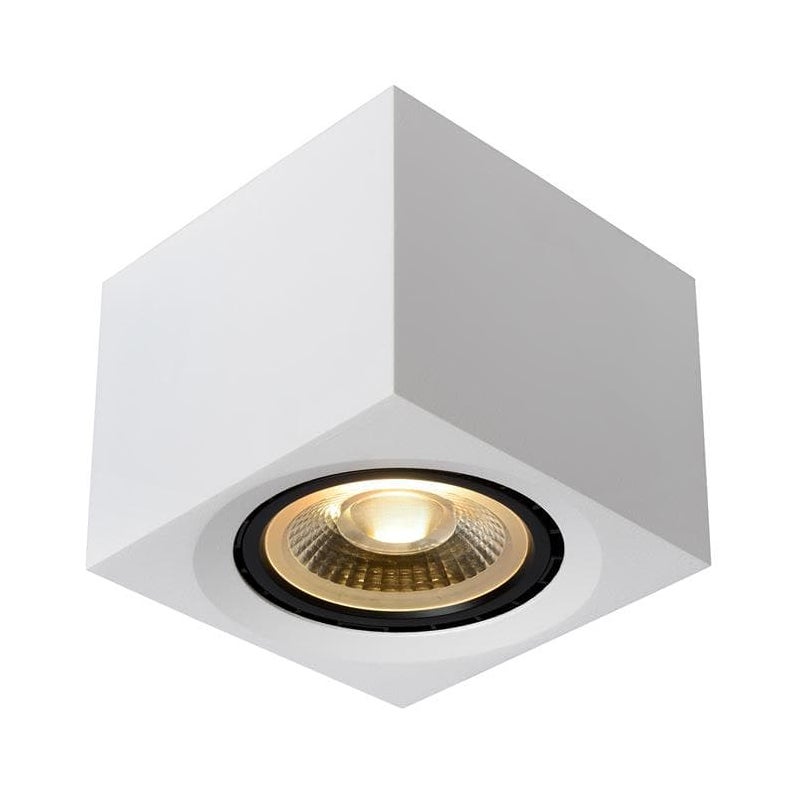 Reflektor sufitowy Spot FEDLER biały 1xGU10x12W wym: 10 x 12 x 12 cm IP20 Lucide