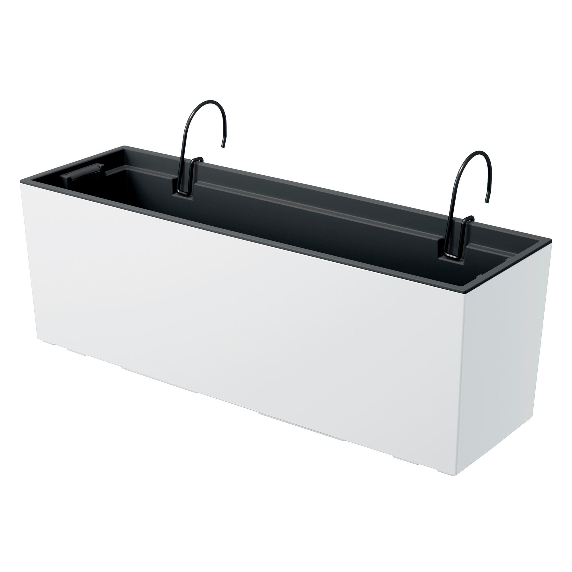 Doniczka Prosperplast URBI CASE - biały DUC600W-S449