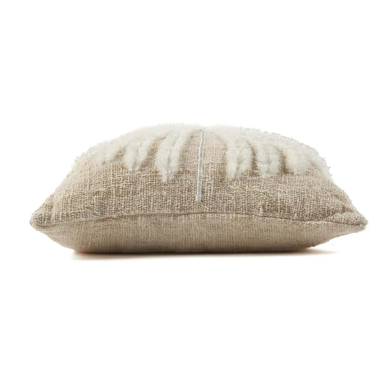 Housse De Coussin Isla Palm - Naturel Blanc - 7