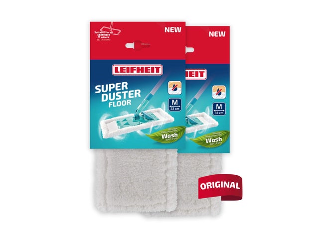 Vhbw Lot De 2 Housses Microfibre Pour Nettoyeur Vapeur Leifheit 11911 - Grises, Lavables 60°C