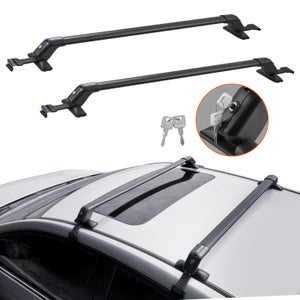 JUTTAUTO Rete portaoggetti a soffitto, 54 x 80 cm, borsa per carico interno per auto, regolabile, 1,1 m, con chiusura lampo, per la maggior parte dei SUV, MPV, camion, camper, furgoni