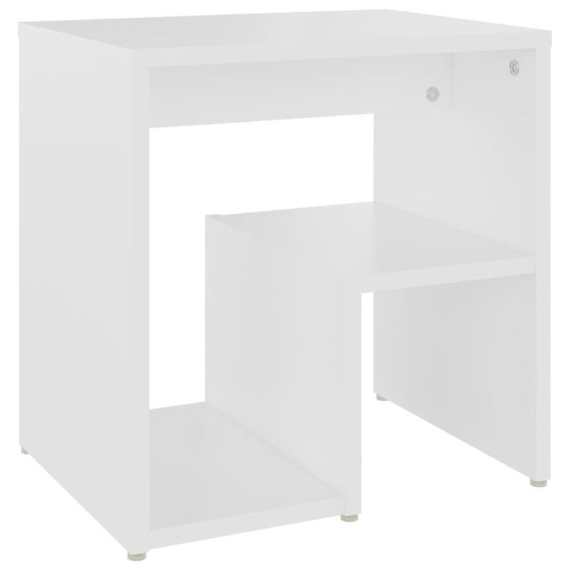 vidaXL Comodino Bianco 40x30x40 cm Legno Ingegnerizzato - 2