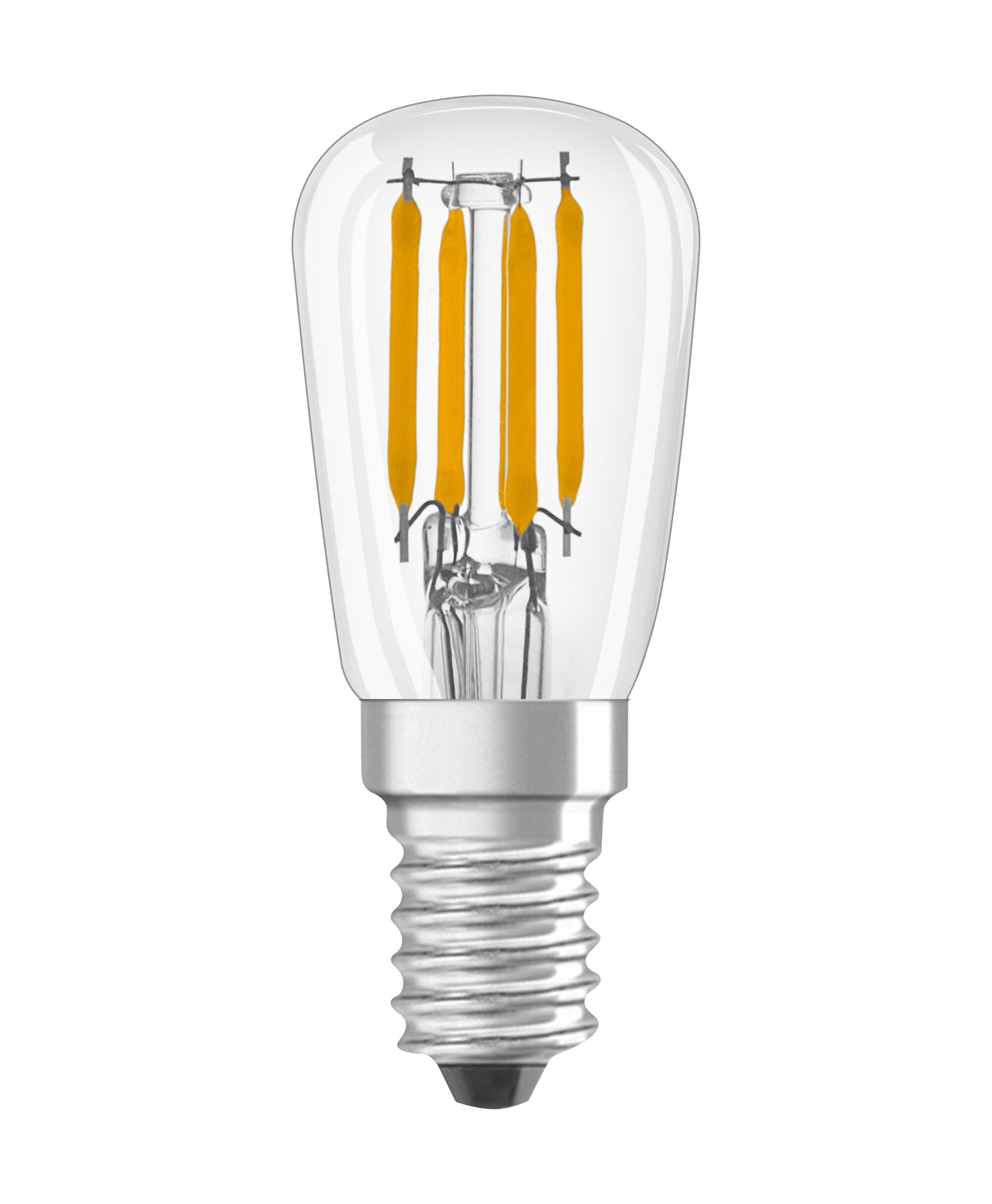 OSRAM LED spéciaen forme de goutte, transparente, multicolore, 2,8 W, 250 lm, 2700 K pour lumière blanc chaud, culot E14, diamètre 26 mm, EEK F, - 5