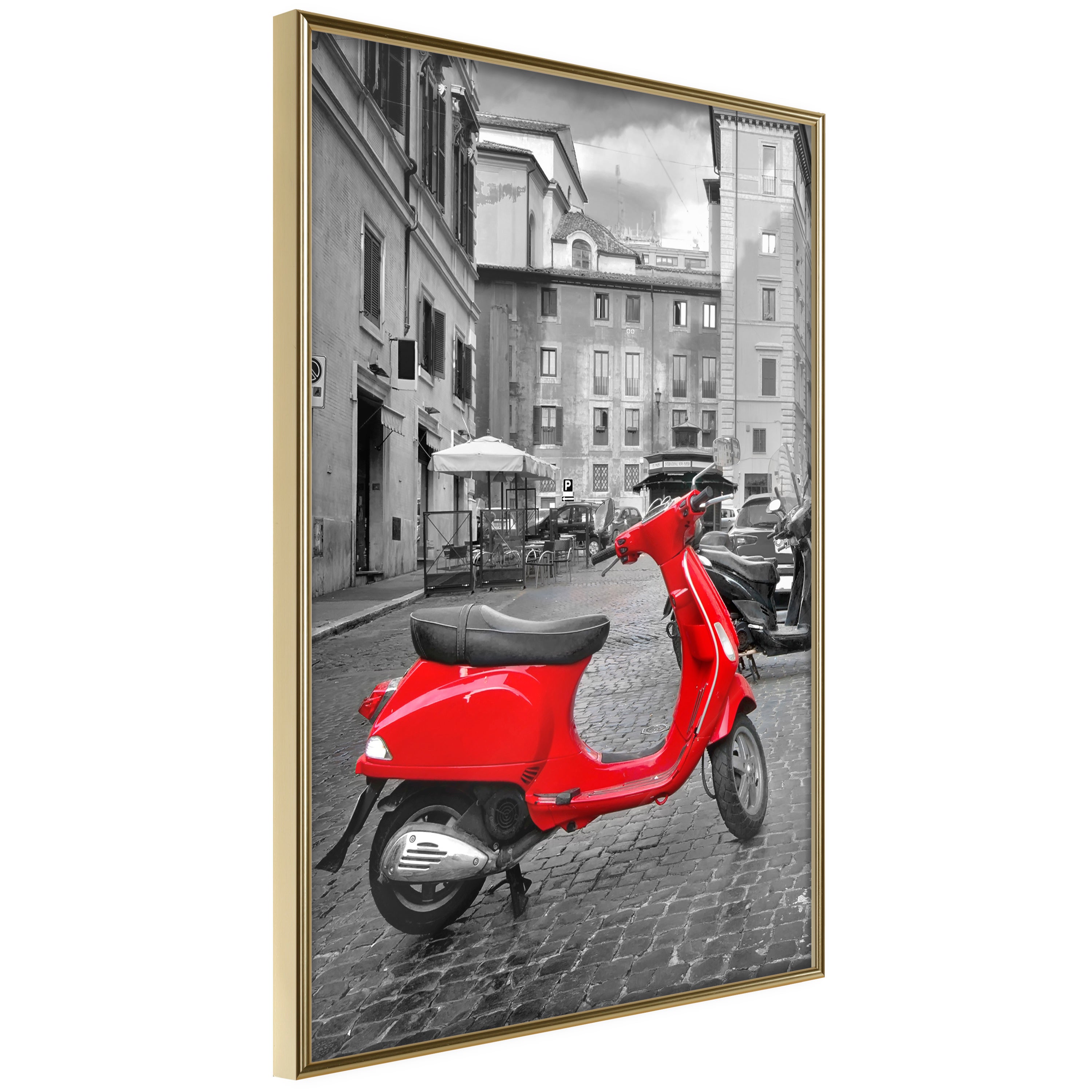 Poster Vintage Moto OSSA – Affiche HQ 40x60cm, Déco Murale Rétro