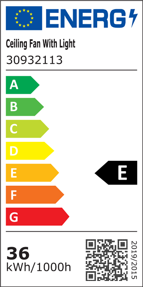 COMELY Ventilateur de plafond avec lumière LED 36W Ø106 cm blanc effet bois, 3000-6500K dimmable, télécommande - 8