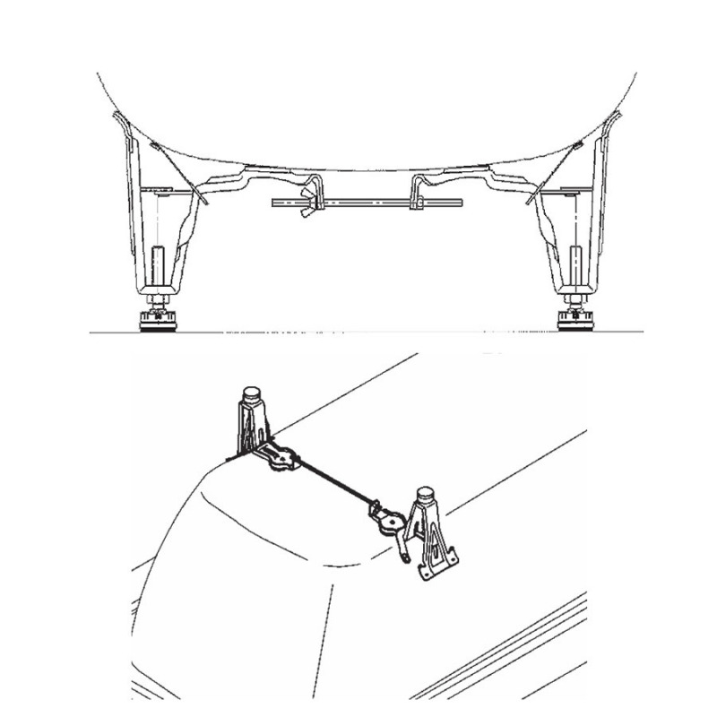 Kaldewei Pieds de bain universels Allround 5030 (581470000000) - 3