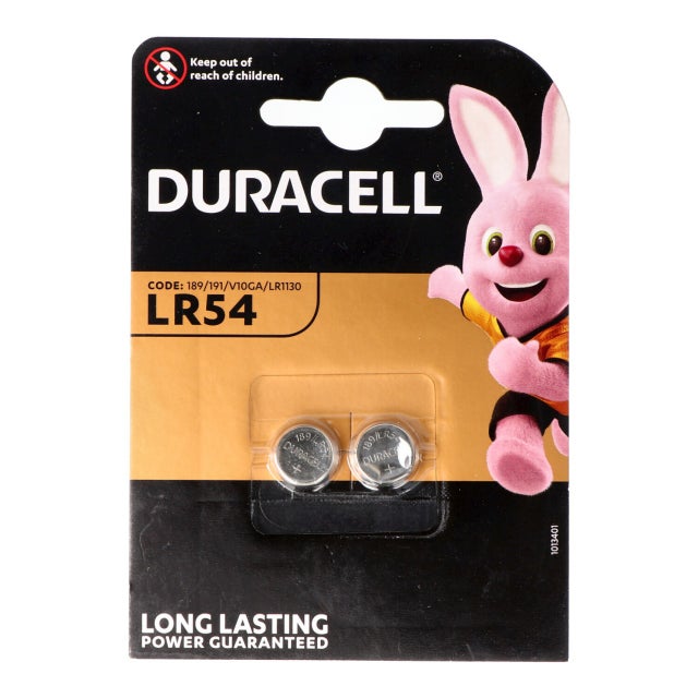 Duracell Piles Bouton Specialty Electronics CR2016, Blister 4 Pièces