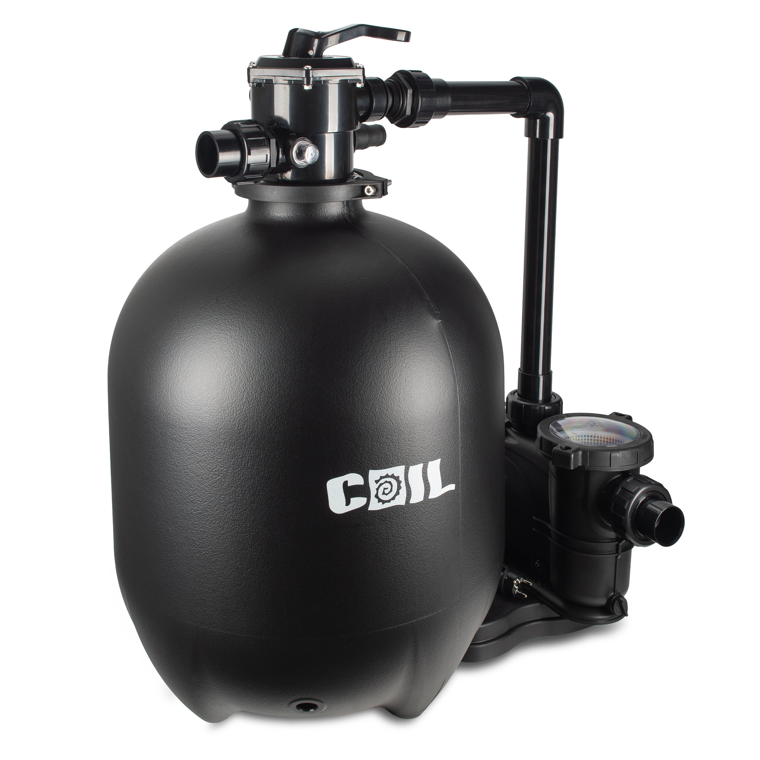 COIL Pompa piaskowa do basenu 800W. wydajność 19000l/h samozasysająca zbiornik 125l - 2