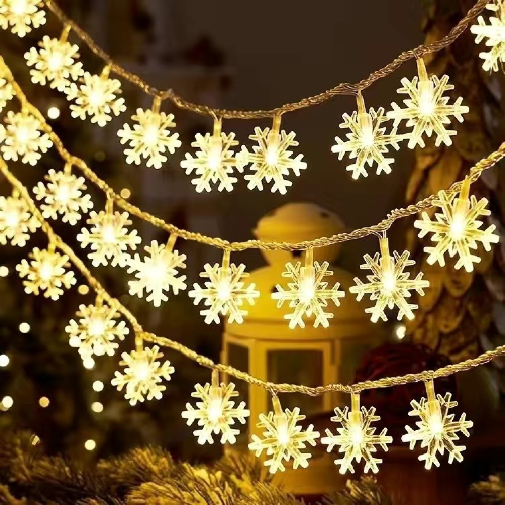 Guirlande lumineuse flocon de neige 20 LED 3 m Guirlande lumineuse de — free download