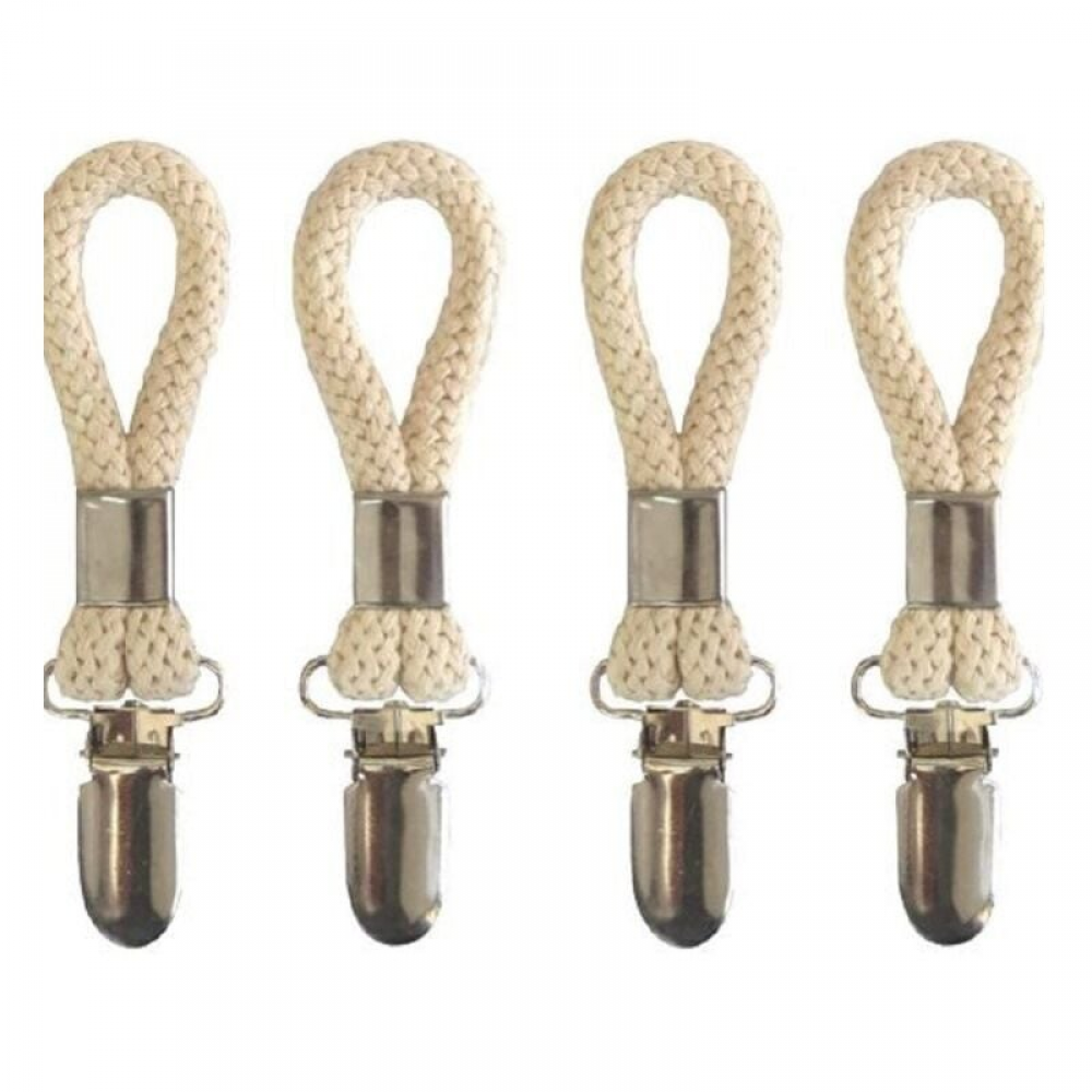 Zestaw 4 klipsów do ręczników, haczyków na ręczniki łazienkowe, klipsów do ręczników do szafy, wieszaków na ręczniki