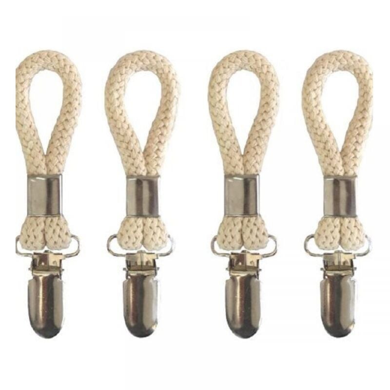 Zestaw 4 klipsów do ręczników, haczyków na ręczniki łazienkowe, klipsów do ręczników do szafy, wieszaków na ręczniki