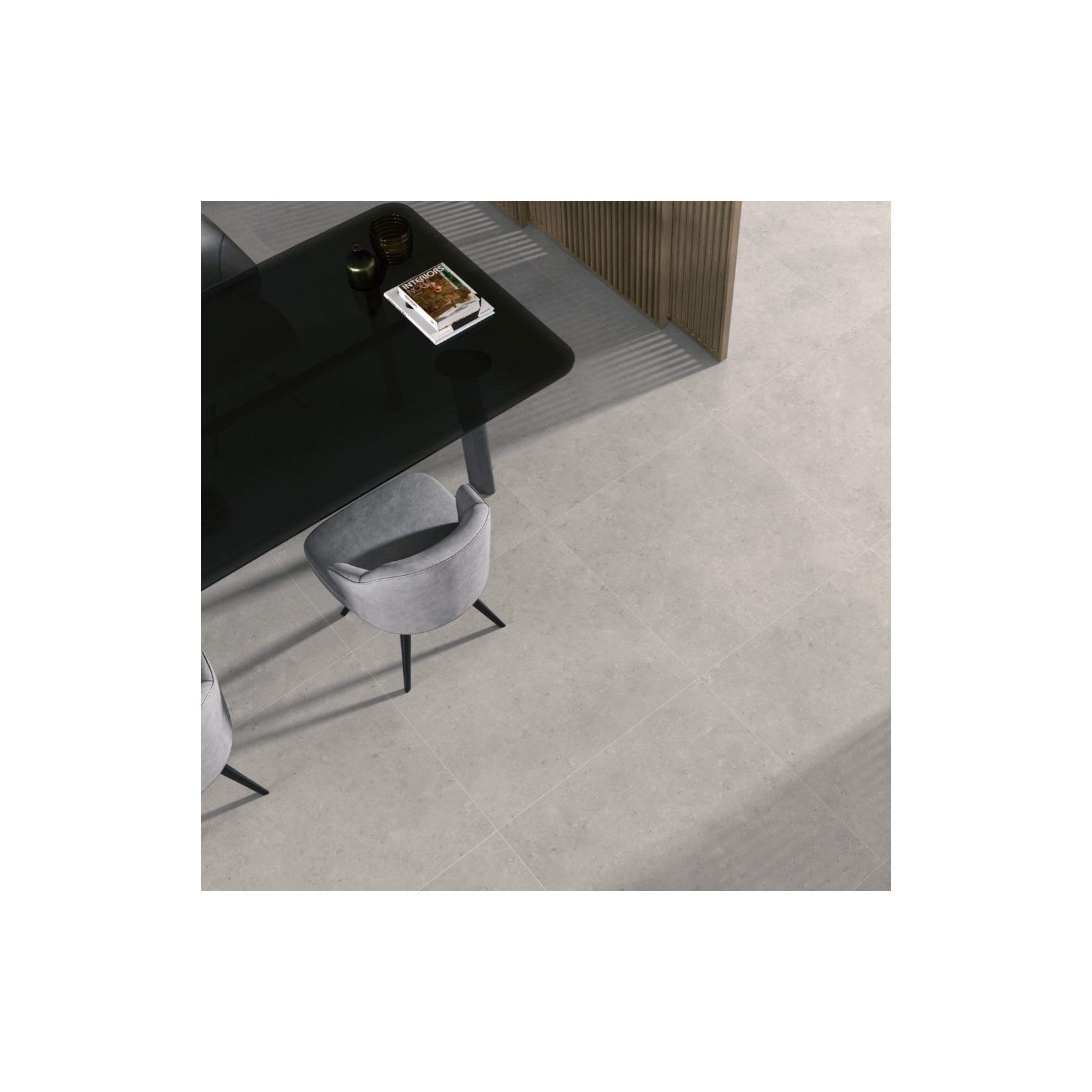 Carrelage grès cérame effet pierre TIFFANY 30x30 cm Gris - Naturel ...